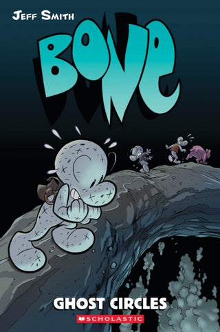 Cover image for 9780439706346 - Ghost Circles: A Graphic Novel (BONE #7)