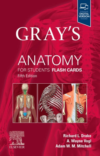 Cover image for 9780443105142 - Gray's Anatomy for Students Flash Cards