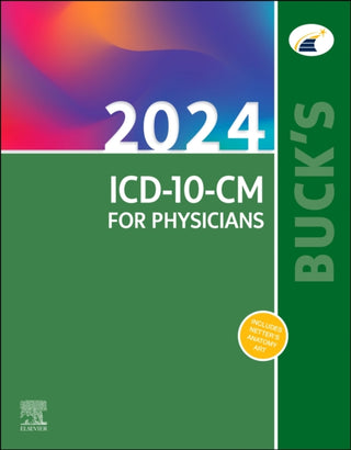 Cover image for 9780443111822 - Buck's 2024 ICD-10-CM for Physicians