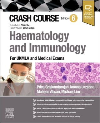 Cover image for 9780443249969 - Crash Course Haematology and Immunology