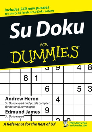 Cover image for 9780470018927 - Su Doku For Dummies