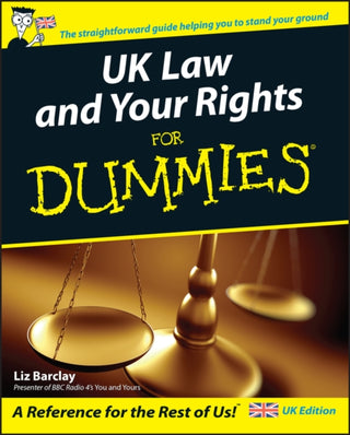 Cover image for 9780470027967 - UK Law and Your Rights For Dummies