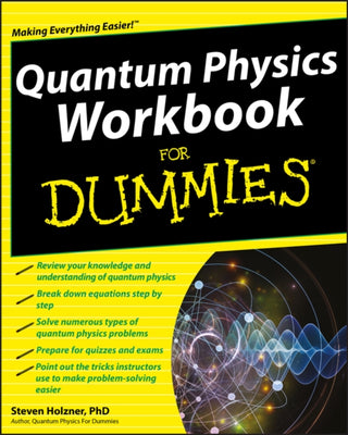 Cover image for 9780470525890 - Quantum Physics Workbook For Dummies