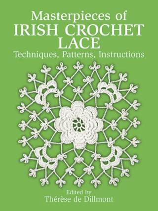 Cover image for 9780486250793 - Masterpieces of Irish Crochet Lace
