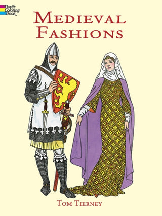 Cover image for 9780486401447 - Medieval Fashions Coloring Book