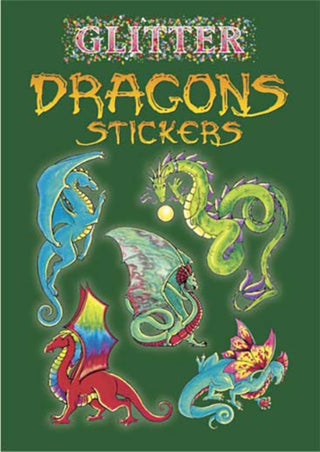 Cover image for 9780486441078 - Glitter Dragons Stickers