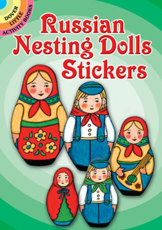 Cover image for 9780486472416 - Russian Nesting Dolls Stickers