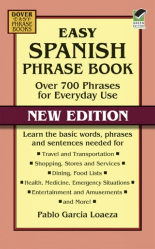 Cover image for 9780486499055 - Easy Spanish Phrase Book New Edition