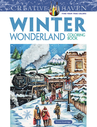 Cover image for 9780486805016 - Winter Wonderland Coloring Book