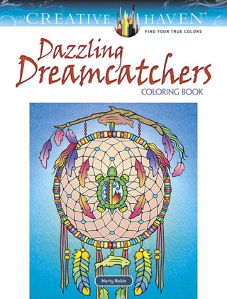 Cover image for 9780486833859 - Dazzling Dreamcatchers Coloring Book