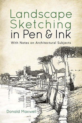 Cover image for 9780486834283 - Landscape Sketching in Pen & Ink