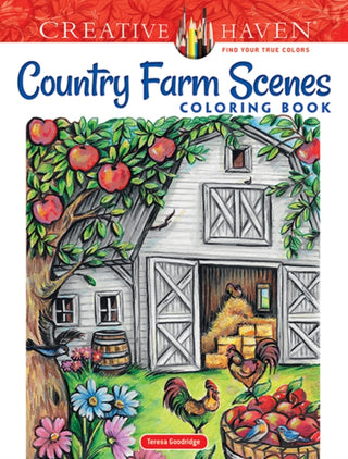 Supplemental image for 9780486836737 - Creative Haven Country Farm Scenes Coloring Book