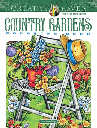 Supplemental image for 9780486840451 - Creative Haven Country Gardens Coloring Book