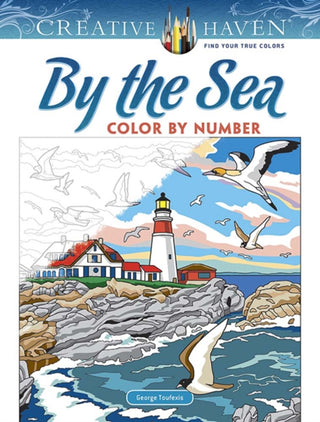 Cover image for 9780486840468 - Creative Haven By the Sea Color by Number