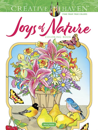 Cover image for 9780486847337 - Creative Haven Joys of Nature Coloring Book