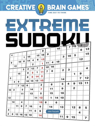 Cover image for 9780486849102 - Creative Brain Games Extreme Sudoku
