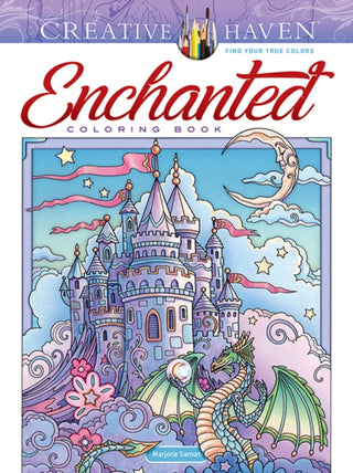 Cover image for 9780486849645 - Creative Haven Enchanted Coloring Book