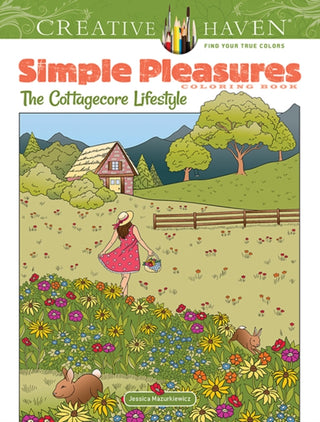 Cover image for 9780486849737 - Creative Haven Simple Pleasures Coloring Book