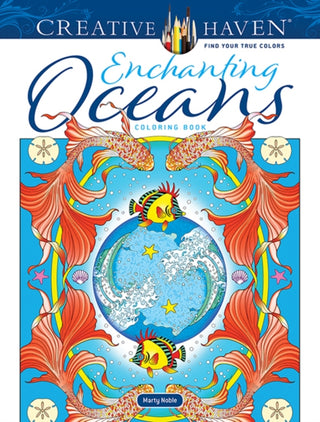 Cover image for 9780486850542 - Creative Haven Enchanting Oceans Coloring Book