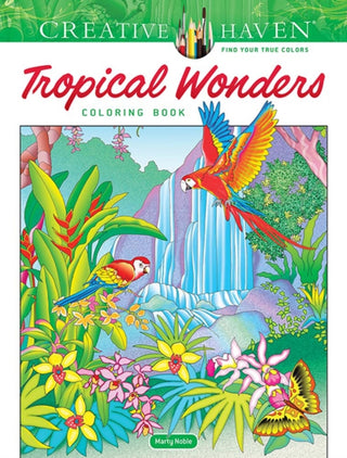 Cover image for 9780486851020 - Creative Haven Tropical Wonders Coloring Book