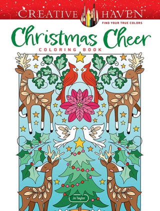 Cover image for 9780486851037 - Creative Haven Christmas Cheer Coloring Book