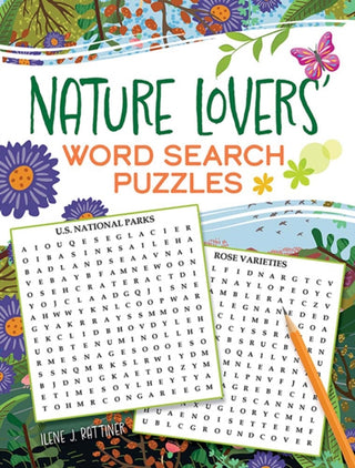 Cover image for 9780486851211 - Nature Lovers' Word Search Puzzles