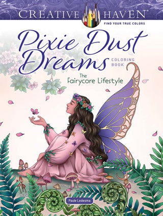 Cover image for 9780486851747 - Creative Haven Pixie Dust Dreams Coloring Book