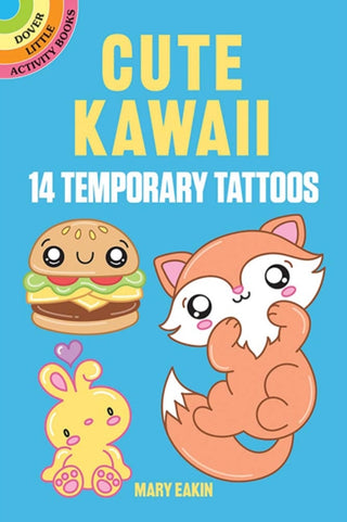 Cover image for 9780486851853 - Cute Kawaii Tattoos