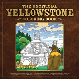 Cover image for 9780486852485 - The Unofficial Yellowstone Coloring Book