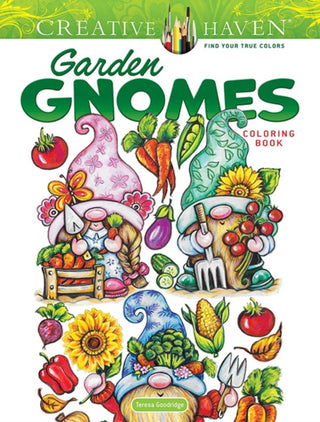 Supplemental image for 9780486852706 - Creative Haven Garden Gnomes Coloring Book