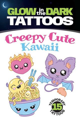 Cover image for 9780486853208 - Creepy Cute Kawaii Tattoos