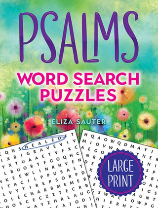 Cover image for 9780486853994 - Psalms Word Search Puzzles (Large Print)