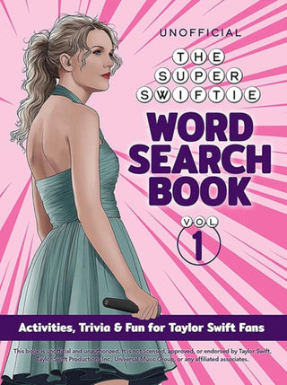 Cover image for 9780486854564 - The Unofficial Super Swiftie Word Search Book (Volume 1)