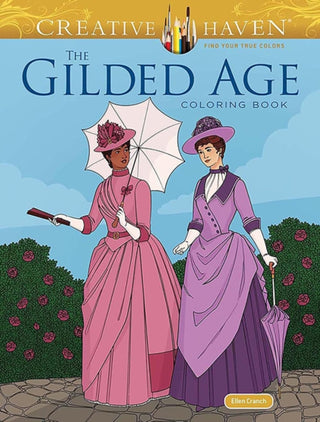 Cover image for 9780486854953 - Creative Haven The Gilded Age Coloring Book