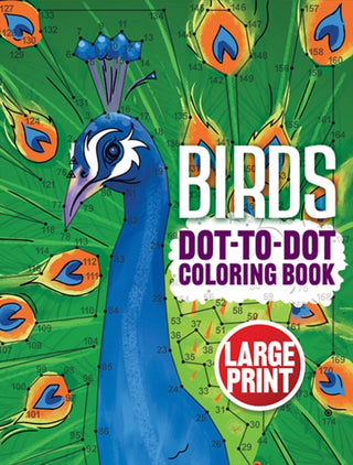 Cover image for 9780486856117 - Birds Dot-to-Dot Coloring Book