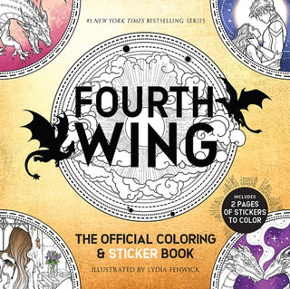Supplemental image for 9780486856278 - Fourth Wing: The Official Coloring & Sticker Book