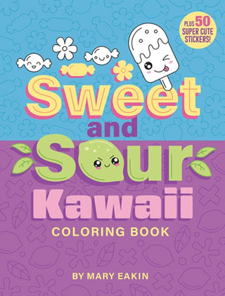 Cover image for 9780486856339 - Sweet & Sour Kawaii Coloring Book