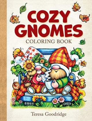 Cover image for 9780486856872 - Cozy Gnomes Coloring Book