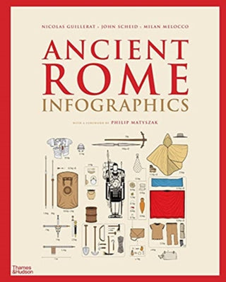Cover image for 9780500252628 - Ancient Rome: Infographics