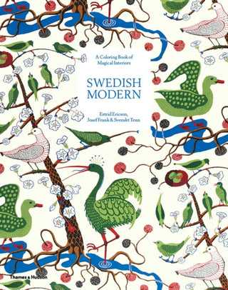 Cover image for 9780500293294 - Swedish Modern: A Colouring Book of Magical Interiors