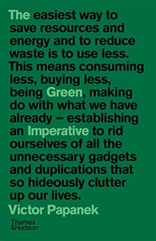 Cover image for 9780500296196 - The Green Imperative