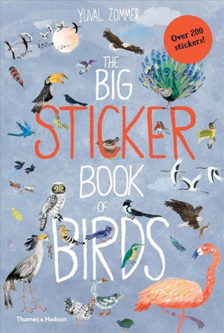 Cover image for 9780500652008 - The Big Sticker Book of Birds