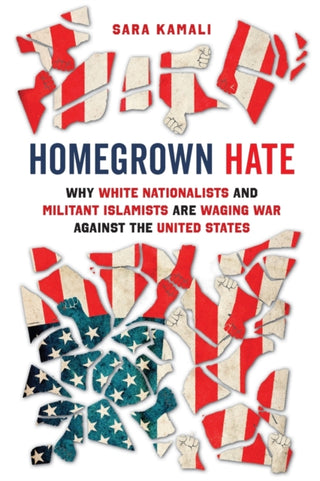 Cover image for 9780520389687 - Homegrown Hate – Why White Nationalists and Militant Islamists Are Waging War against the United States