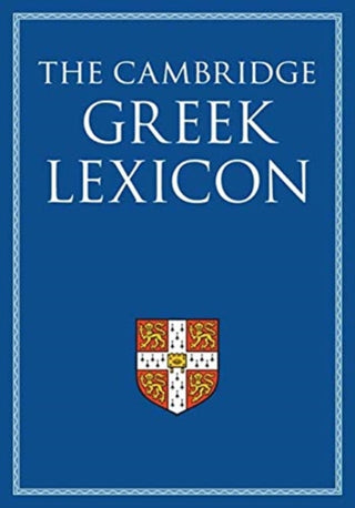 Supplemental image for 9780521826808 - The Cambridge Greek Lexicon 2 Volume Hardback Set