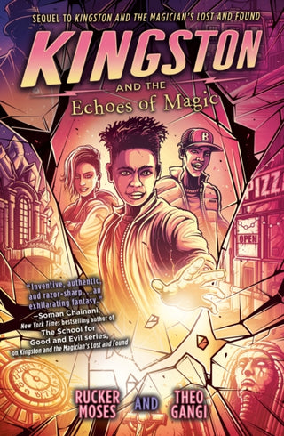 Cover image for 9780525516910 - Kingston and the Echoes of Magic