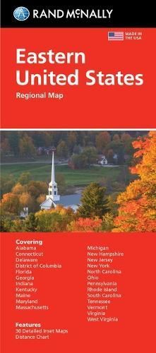 Cover image for 9780528028502 - Rand McNally Folded Map: Eastern United States