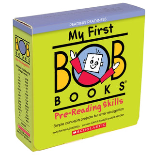 Cover image for 9780545019224 - My First Bob Books: Pre-Reading Skills (12 Book Box Set)