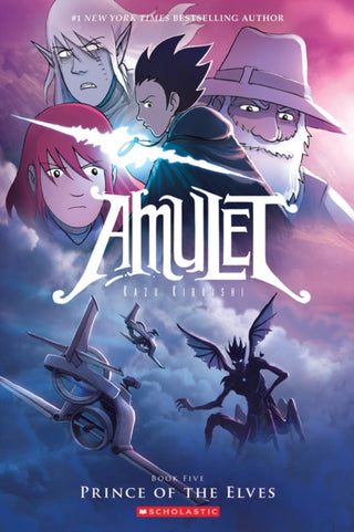 Cover image for 9780545208895 - Prince of the Elves: A Graphic Novel (Amulet #5)