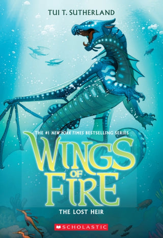 Cover image for 9780545349246 - Wings of Fire: The Lost Heir (b&w)