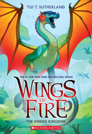 Cover image for 9780545349253 - Wings of Fire: The Hidden Kingdom (b&w)